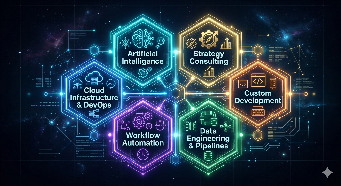 intersection of automation, integration, tech strategy, and AI