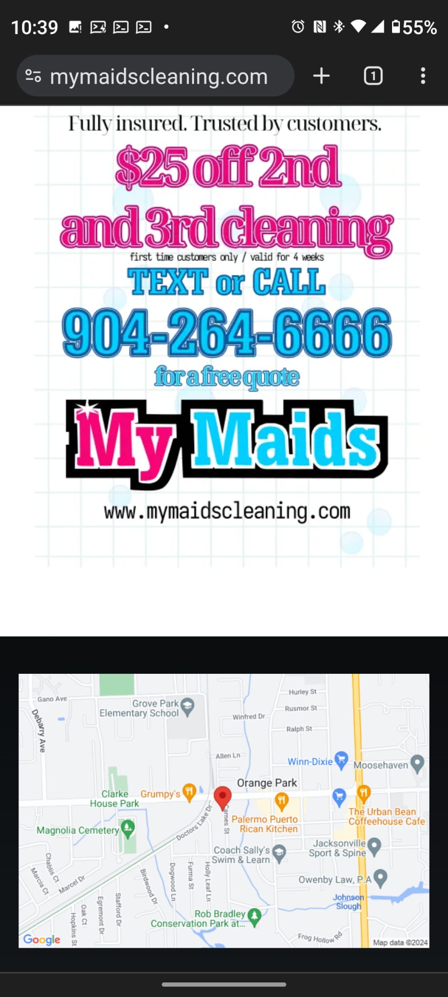 My Maids Home Services App & Portal